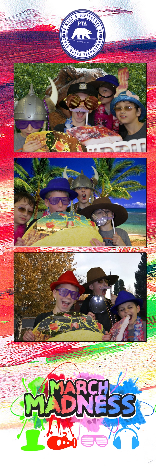 Poly Drive Elementary March Madness Carnival | View more photos from the event at gallery.photoboothbillings.com/u/PhotoBoothBillings/Poly-Drive-Elementary-March-Madness-Carnival